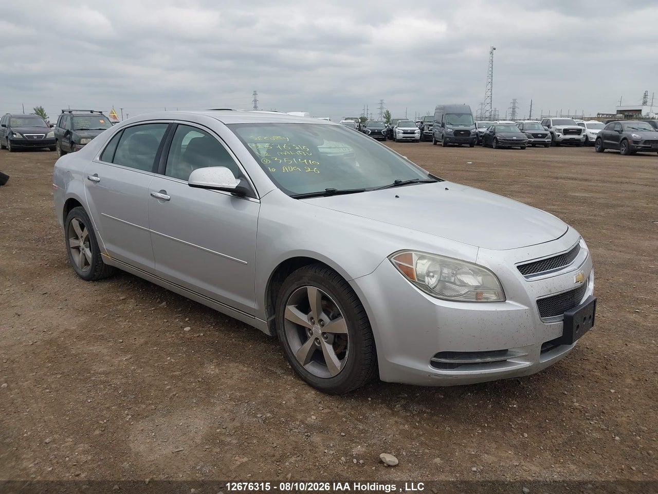 2012 CHEVROLET MALIBU LT