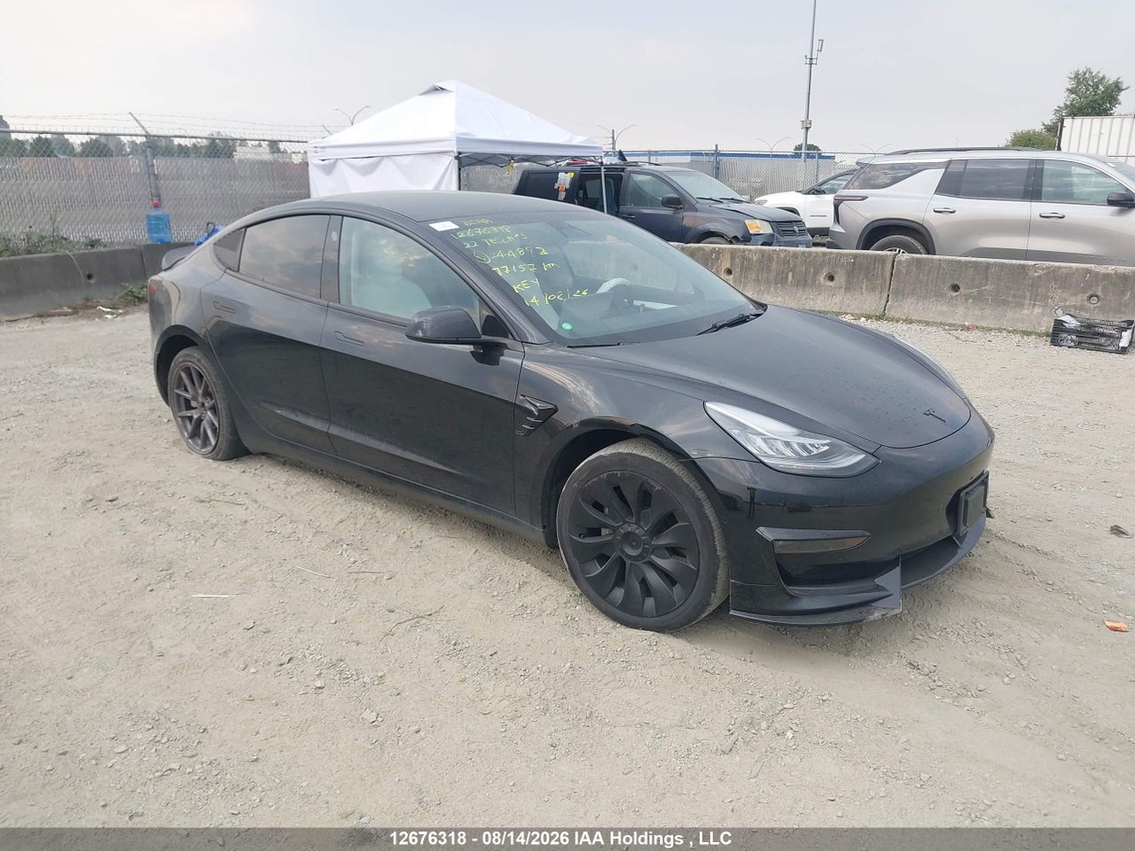 5YJ3E1EBXNF244892 · 2022 TESLA MODEL 3 LONG RANGE