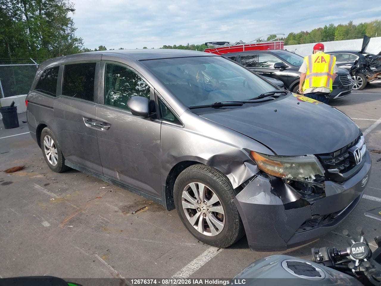 2014 HONDA ODYSSEY EX