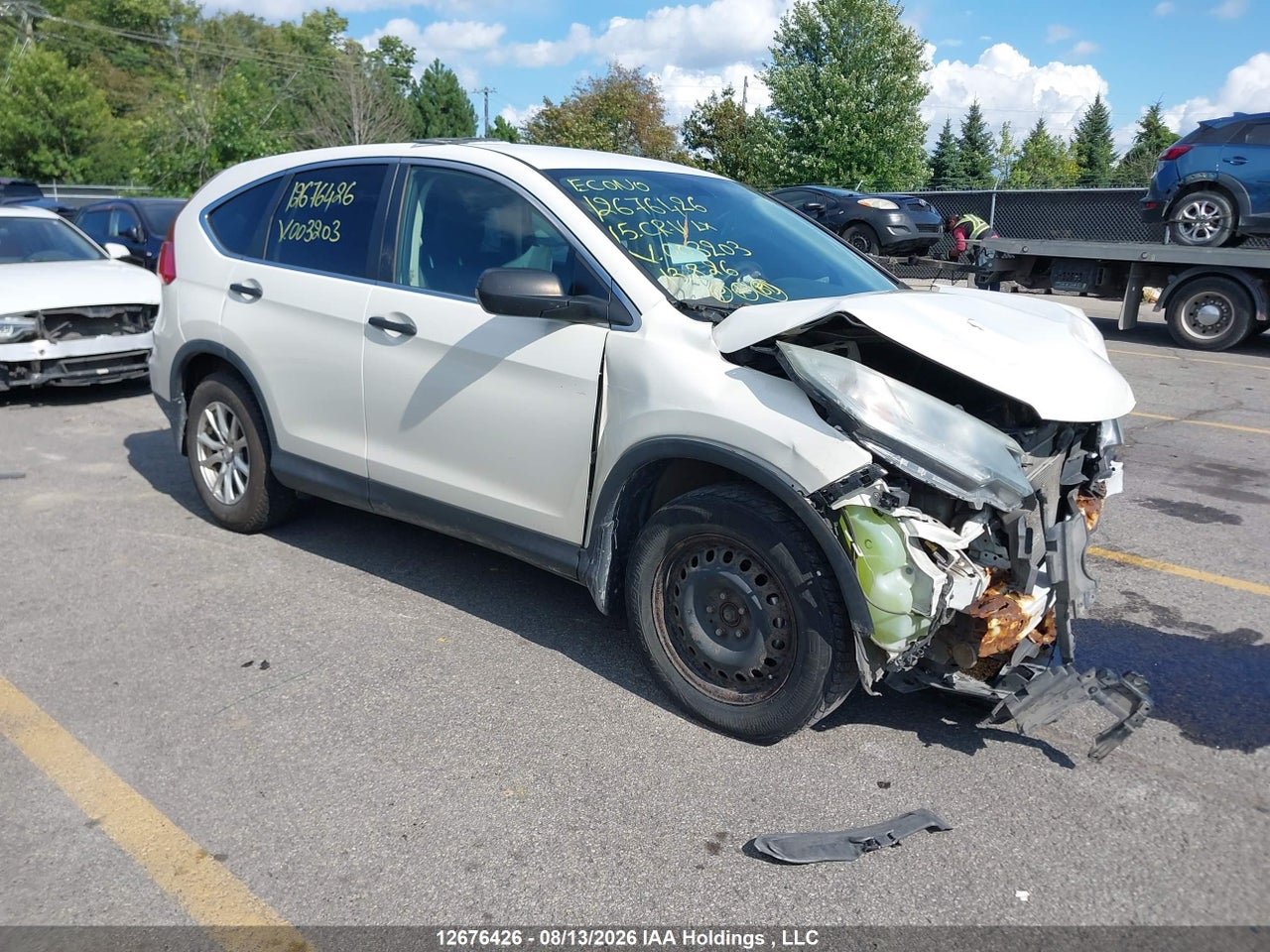 2HKRM3H36FH003203 · 2015 HONDA CR-V LX