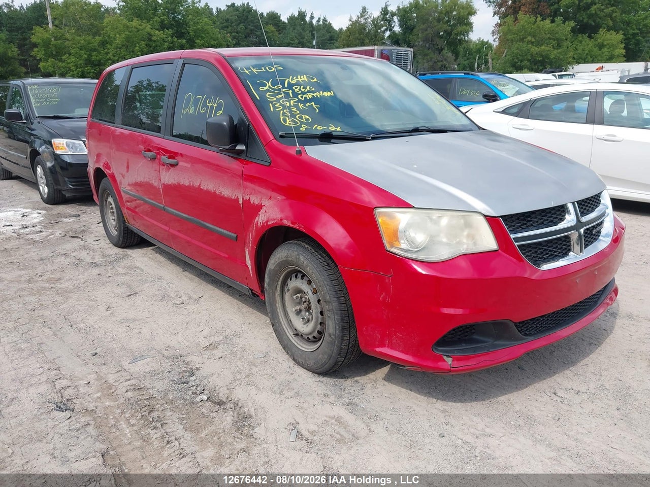 2C4RDGBG5DR529860 · 2013 DODGE GRAND CARAVAN SE