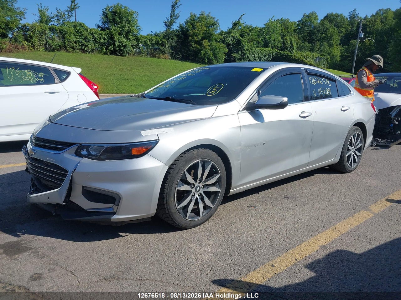 1G1ZE5ST5HF115689 · 2017 CHEVROLET MALIBU 1LT · 2/22