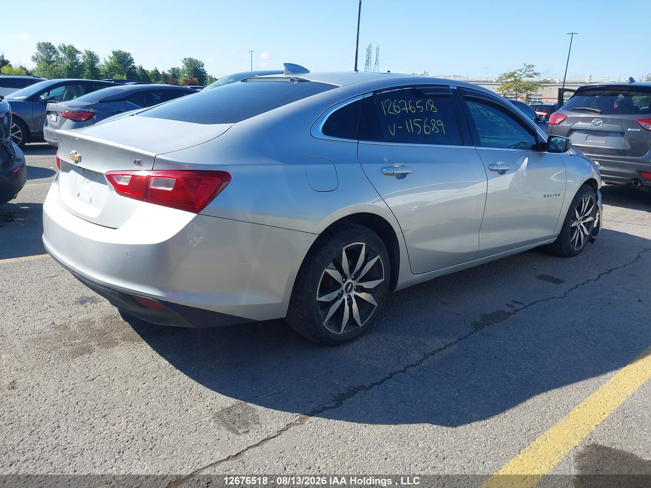 1G1ZE5ST5HF115689 · 2017 CHEVROLET MALIBU 1LT · 4/22