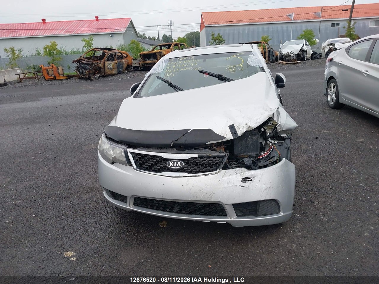 KNAFU4A23C5636695 · 2012 KIA FORTE EX · 12/21