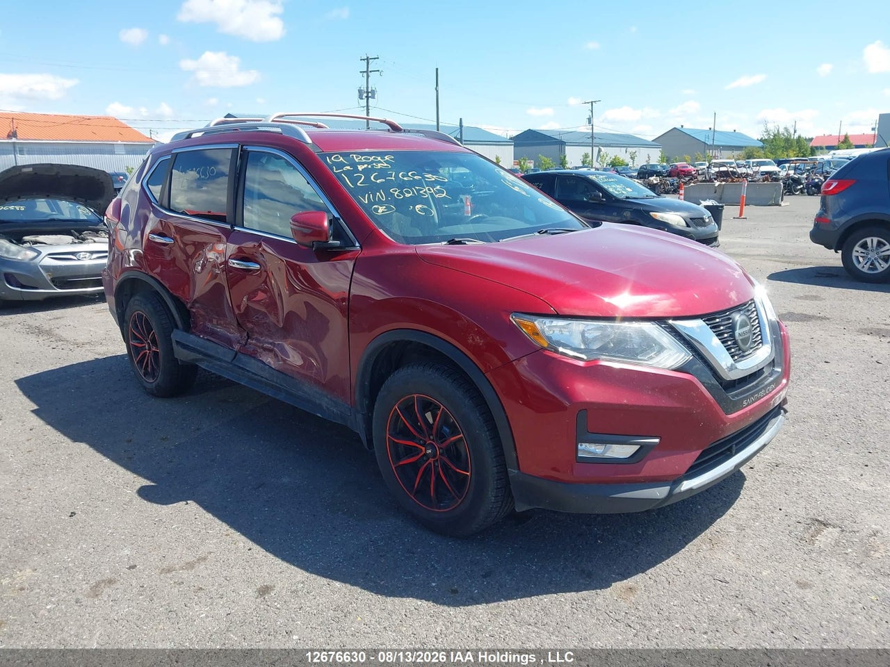 5N1AT2MV1KC821392 · 2019 NISSAN ROGUE S/SL/SV