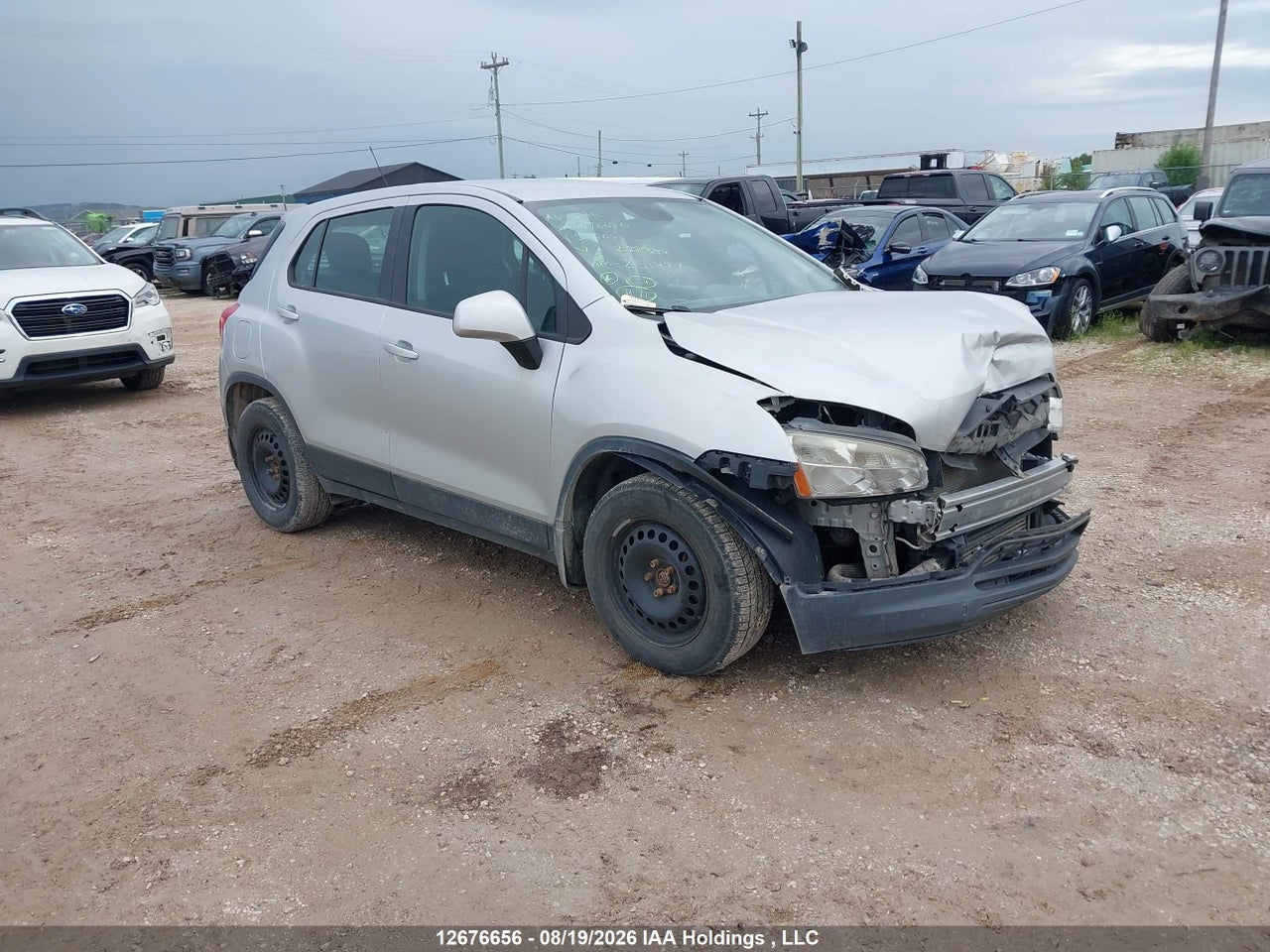 3GNCJKSBXFL228384 · 2015 CHEVROLET TRAX LS