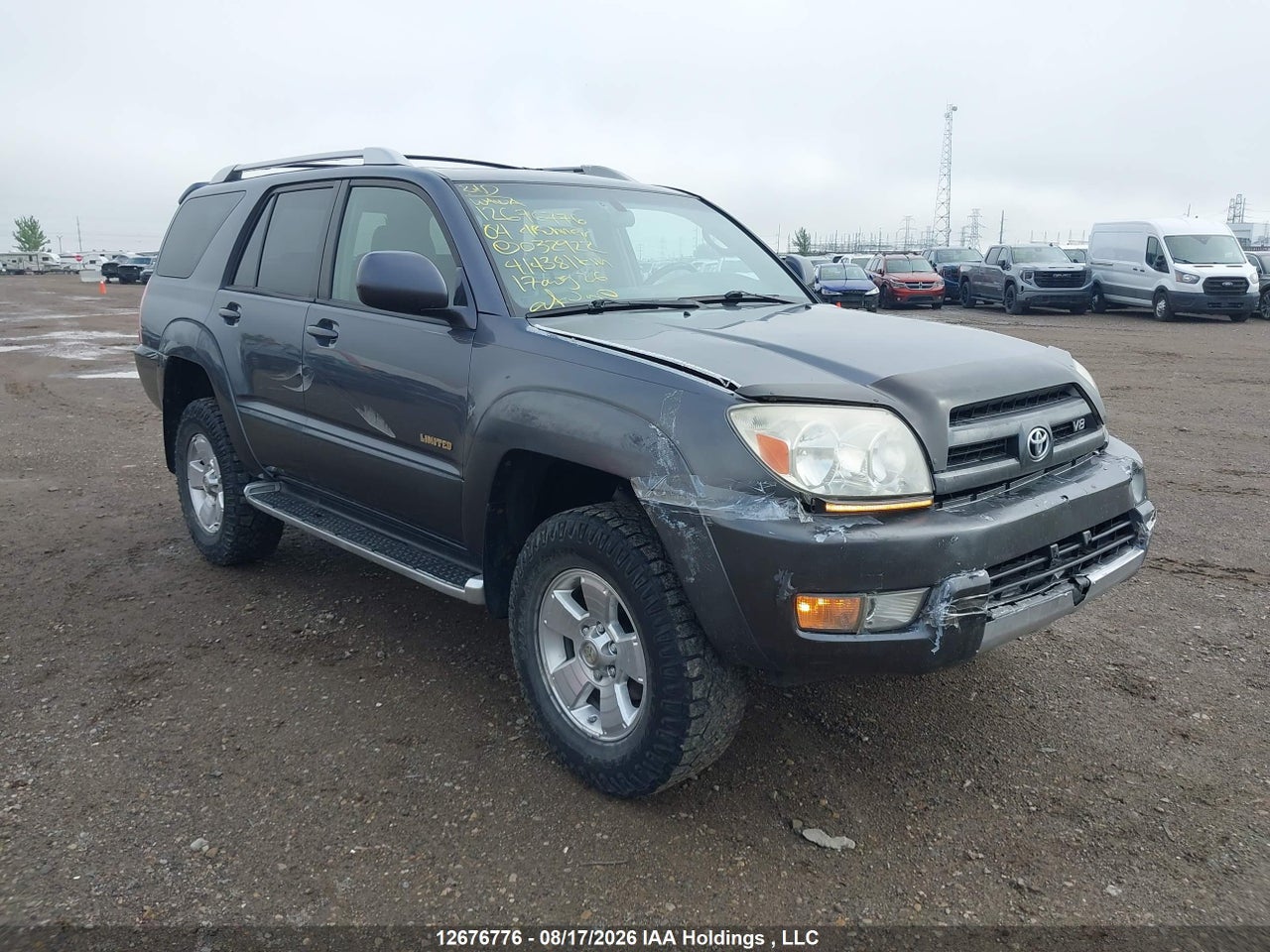 JTEBT17R140032922 · 2004 TOYOTA 4RUNNER LIMITED V8