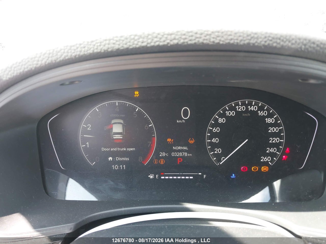 2HGFE2F50TH103382 · 2026 HONDA CIVIC · 7/20