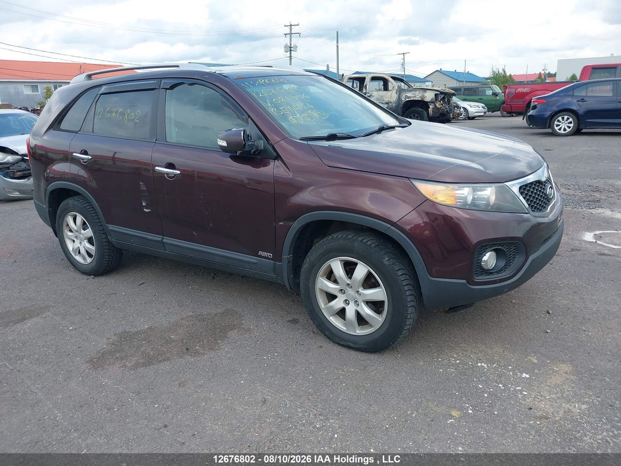 5XYKTCA16BG021506 · 2011 KIA SORENTO LX