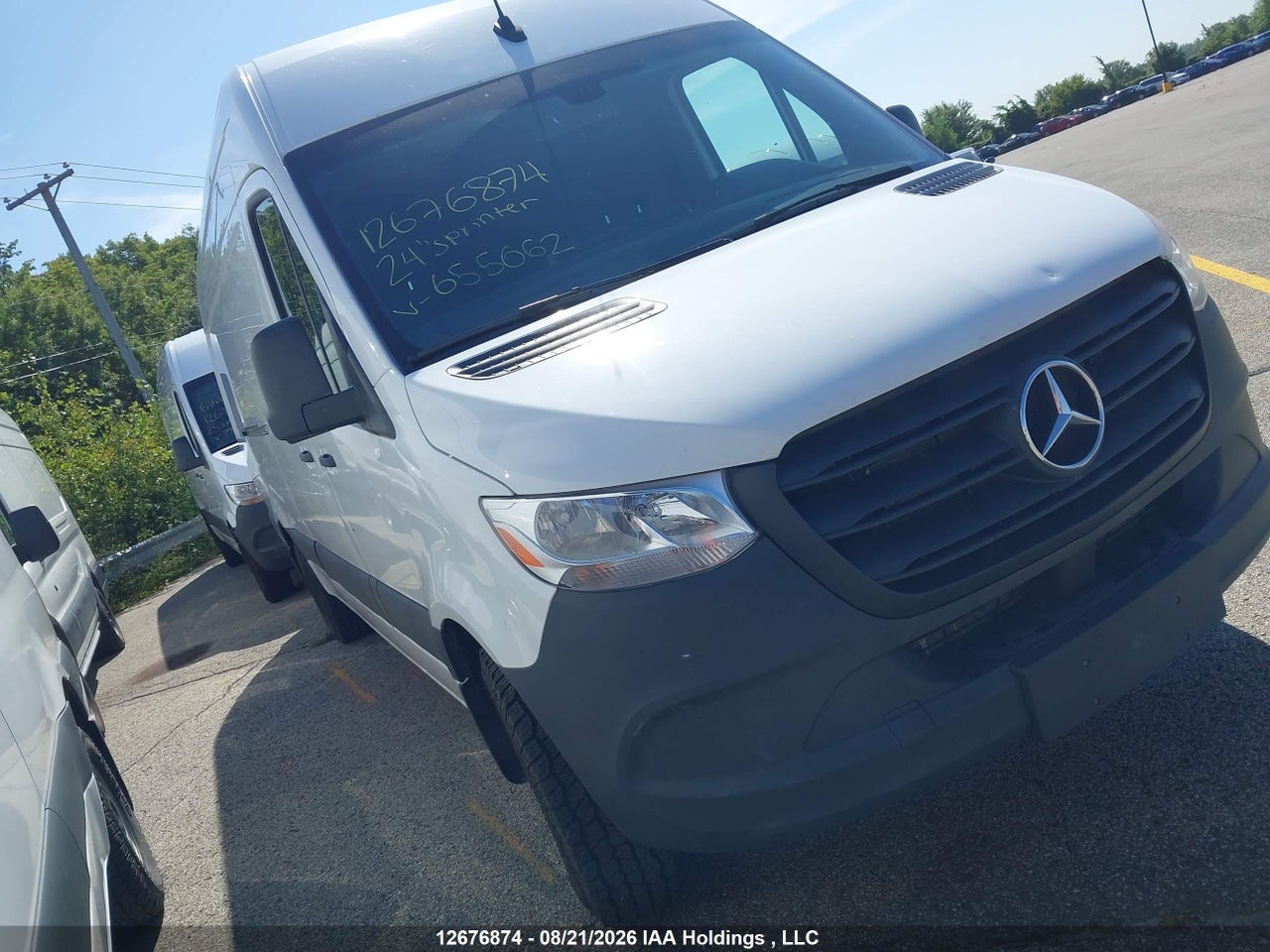 W1Y4KCHYXRP655662 · 2024 MERCEDES BENZ SPRINTER 2500 HIGH ROOF 4-CYL DIESEL