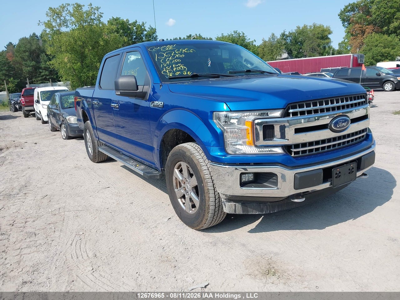 1FTEW1E58JFC06700 · 2018 FORD F-150 XLT