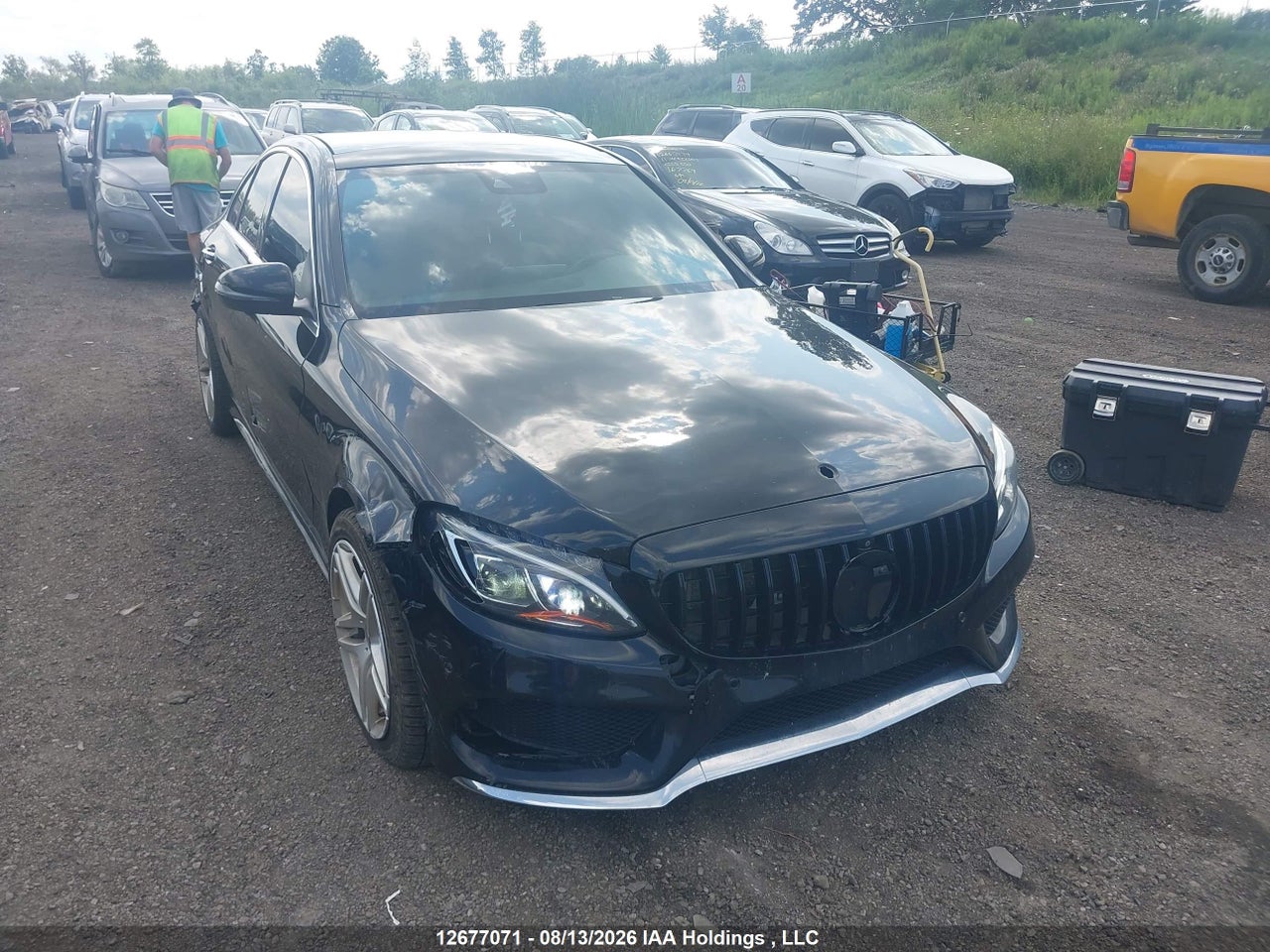 55SWF4KB4JU271224 · 2018 MERCEDES BENZ C 300 4MATIC