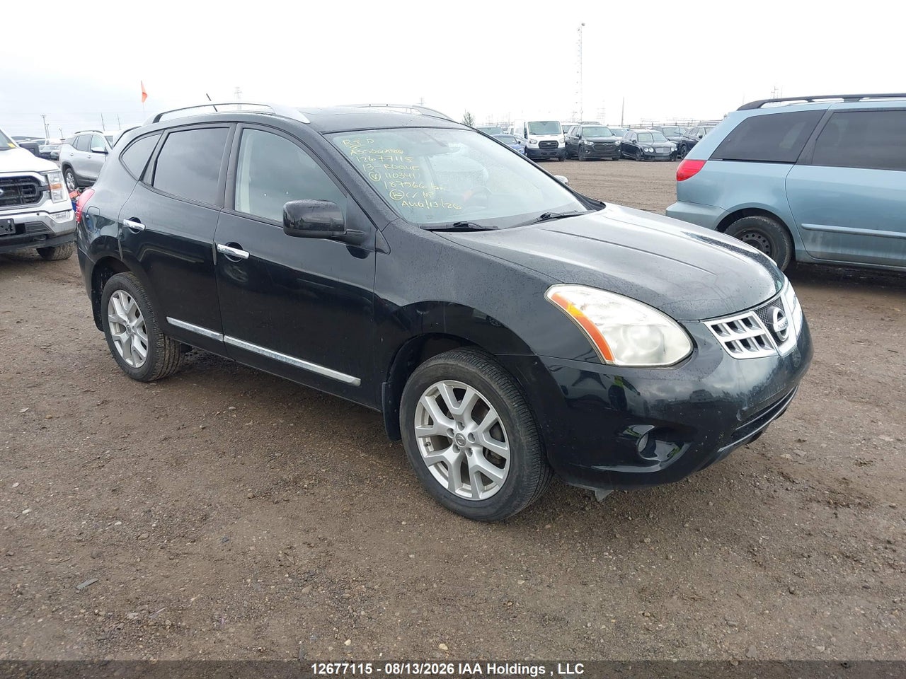 JN8AS5MV3DW110341 · 2013 NISSAN ROGUE S/SV