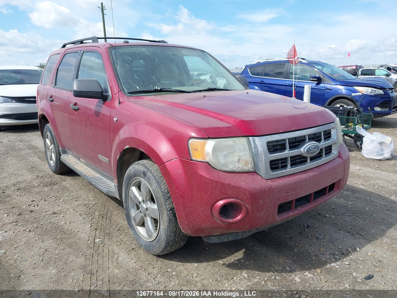 1FMCU93138KB74263 · 2008 FORD ESCAPE XLT