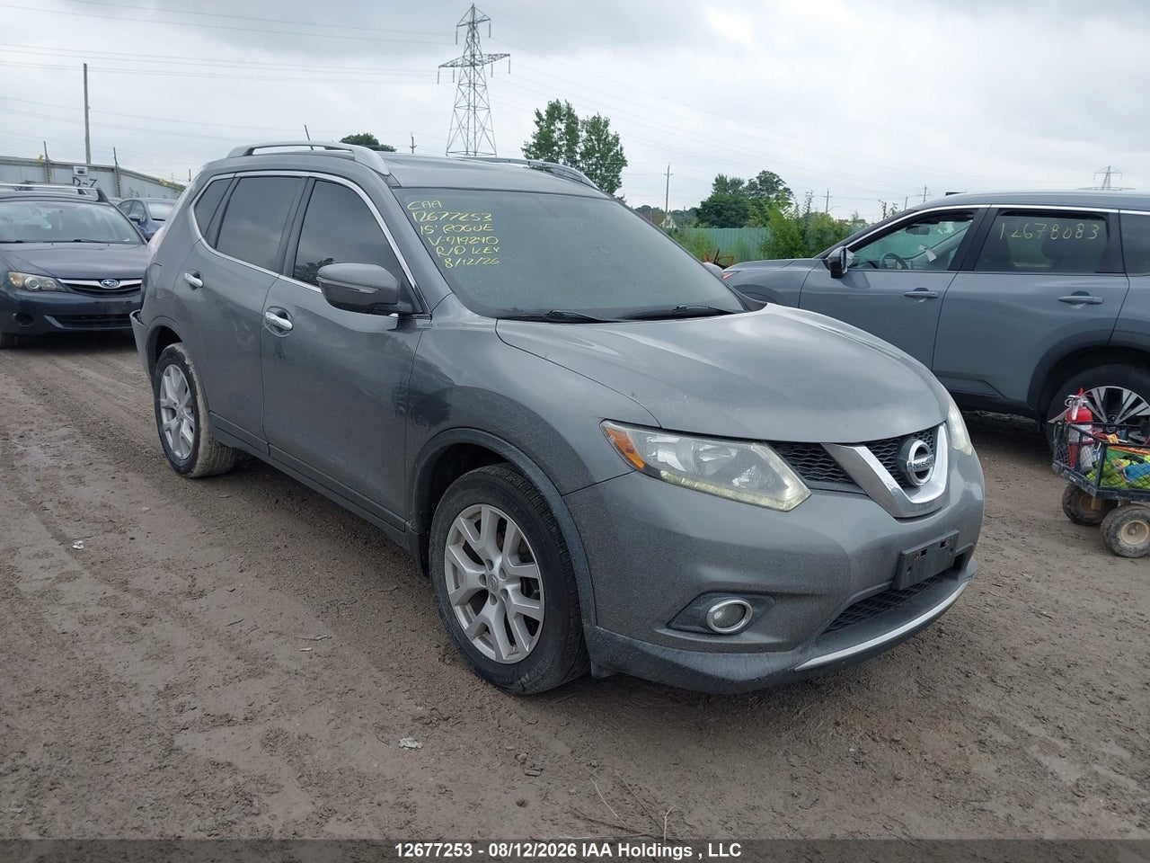5N1AT2MT2FC919240 · 2015 NISSAN ROGUE S/SL/SV