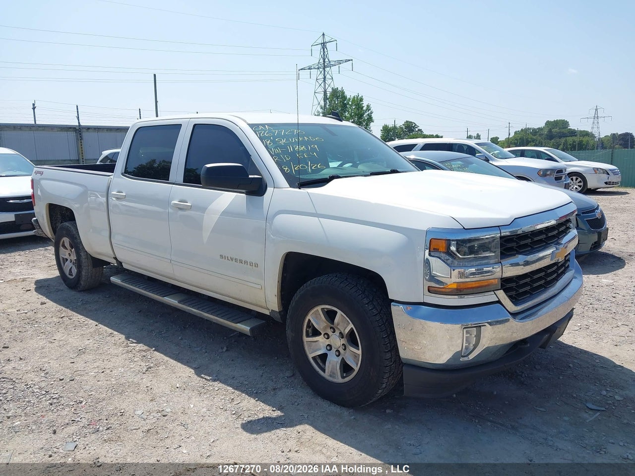 2018 CHEVROLET SILVERADO K1500 LT