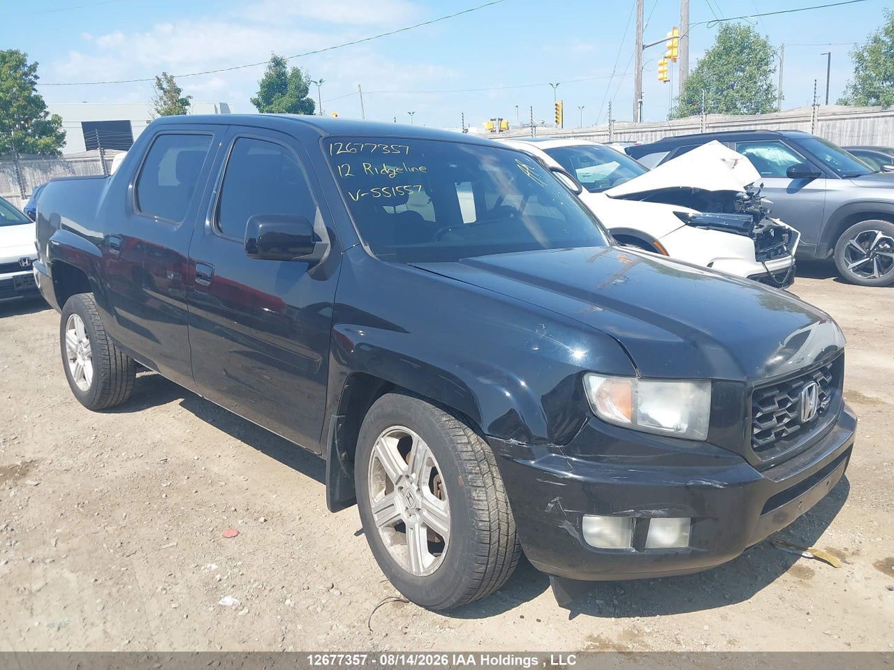 2012 HONDA RIDGELINE SPORT