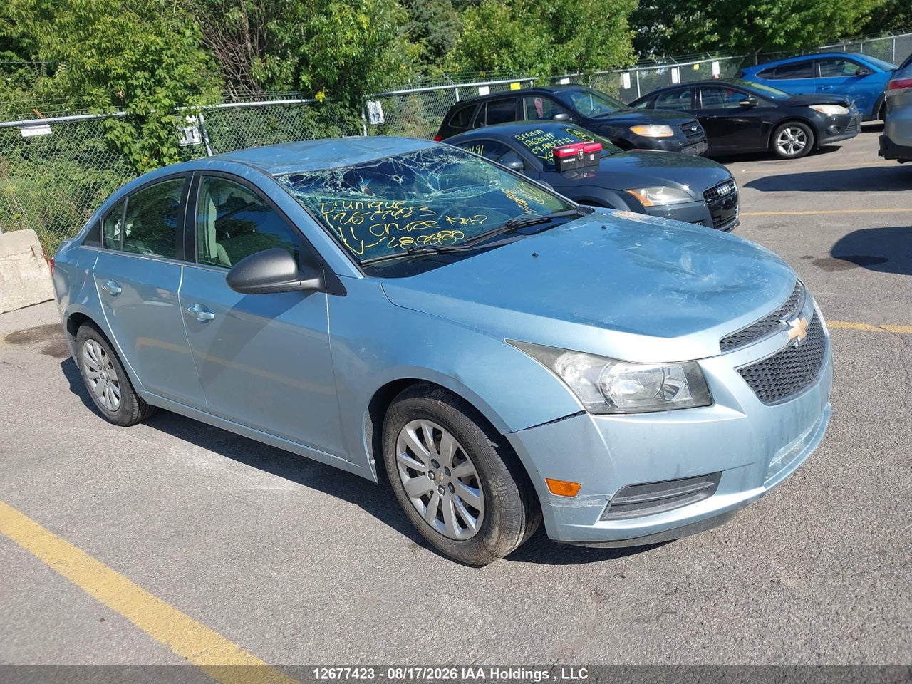 1G1PA5SH0B7289380 · 2011 CHEVROLET CRUZE LS