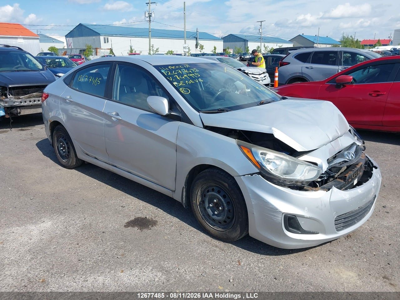 KMHCT4AE0EU749995 · 2014 HYUNDAI ACCENT GL