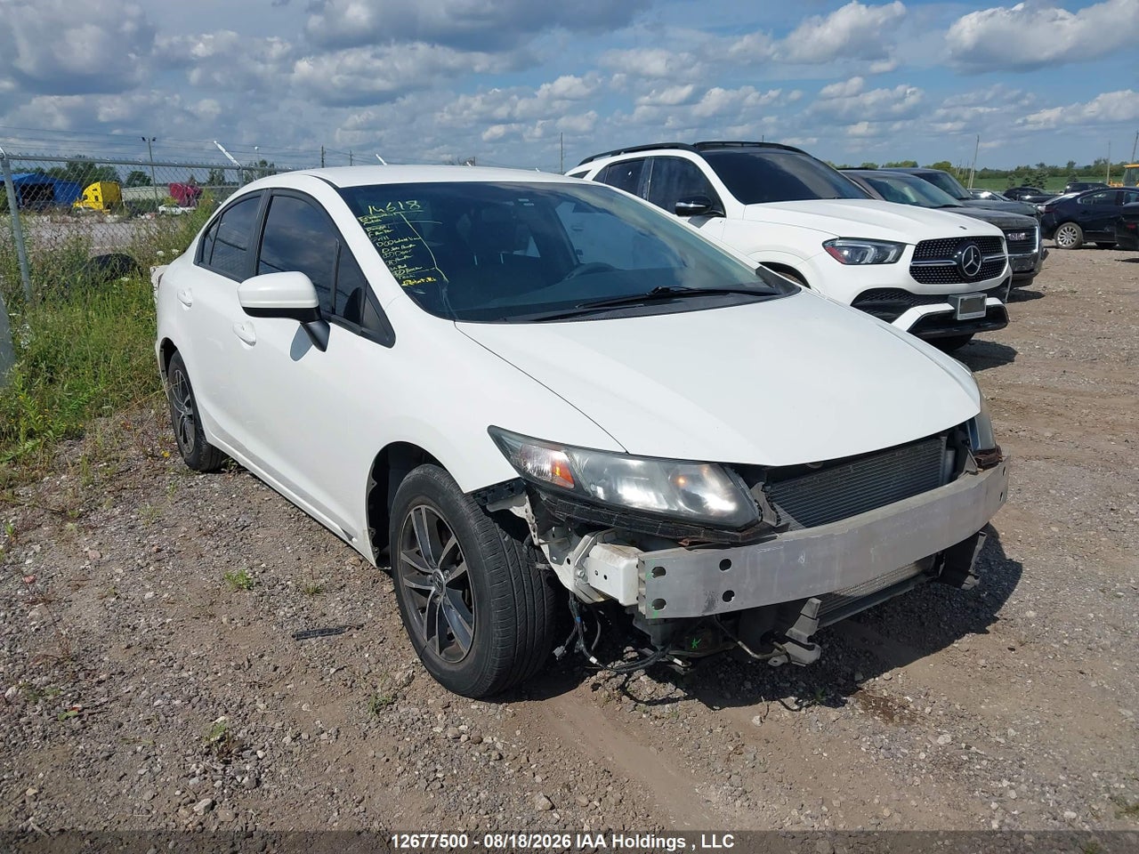 2HGFB2F44FH030666 · 2015 HONDA CIVIC LX