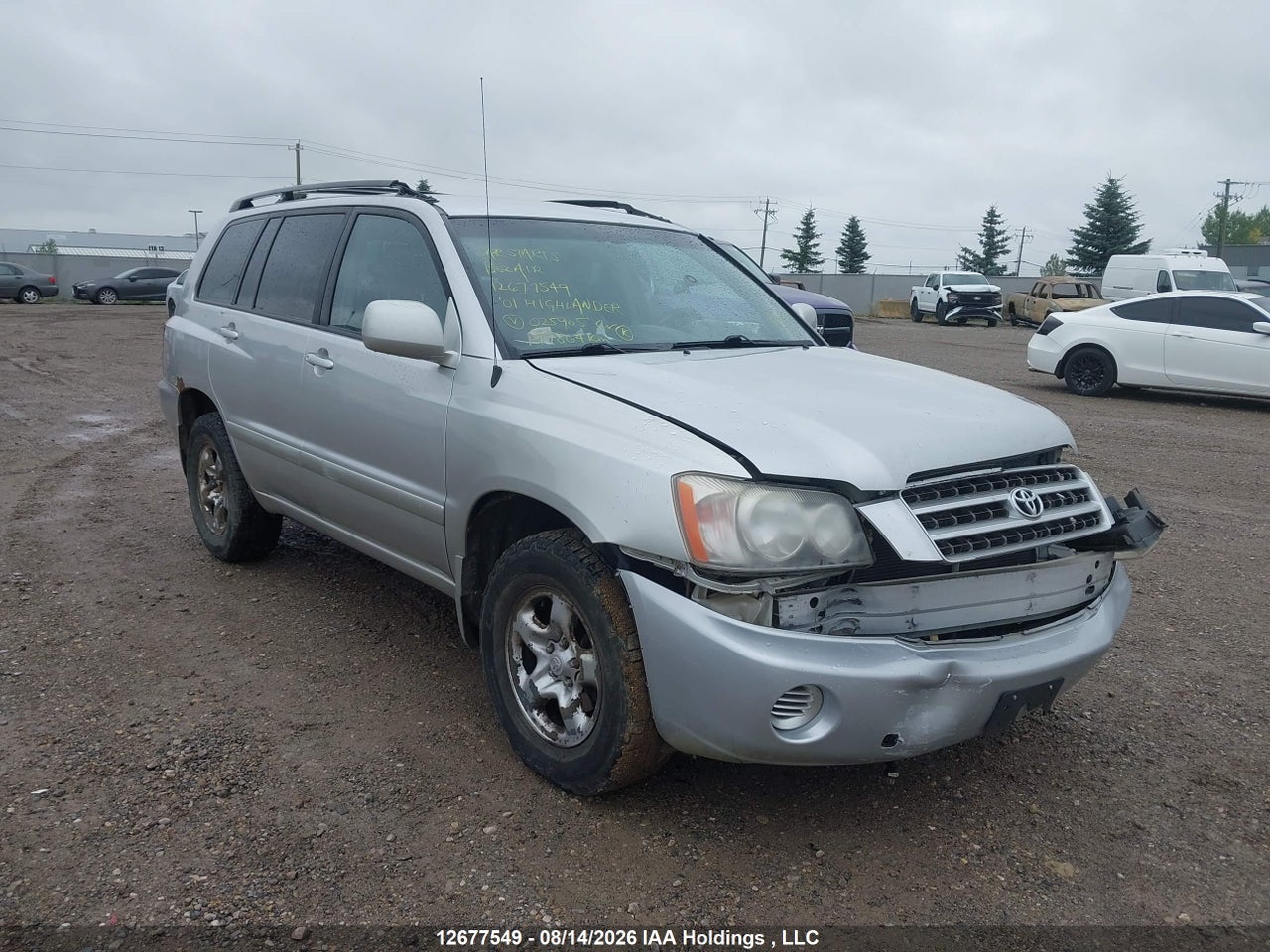 JTEHF21A210025905 · 2001 TOYOTA HIGHLANDER