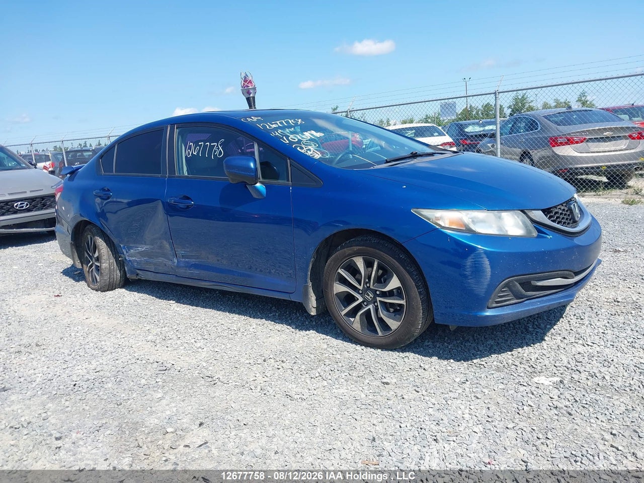 2HGFB2E53EH026486 · 2014 HONDA CIVIC LX