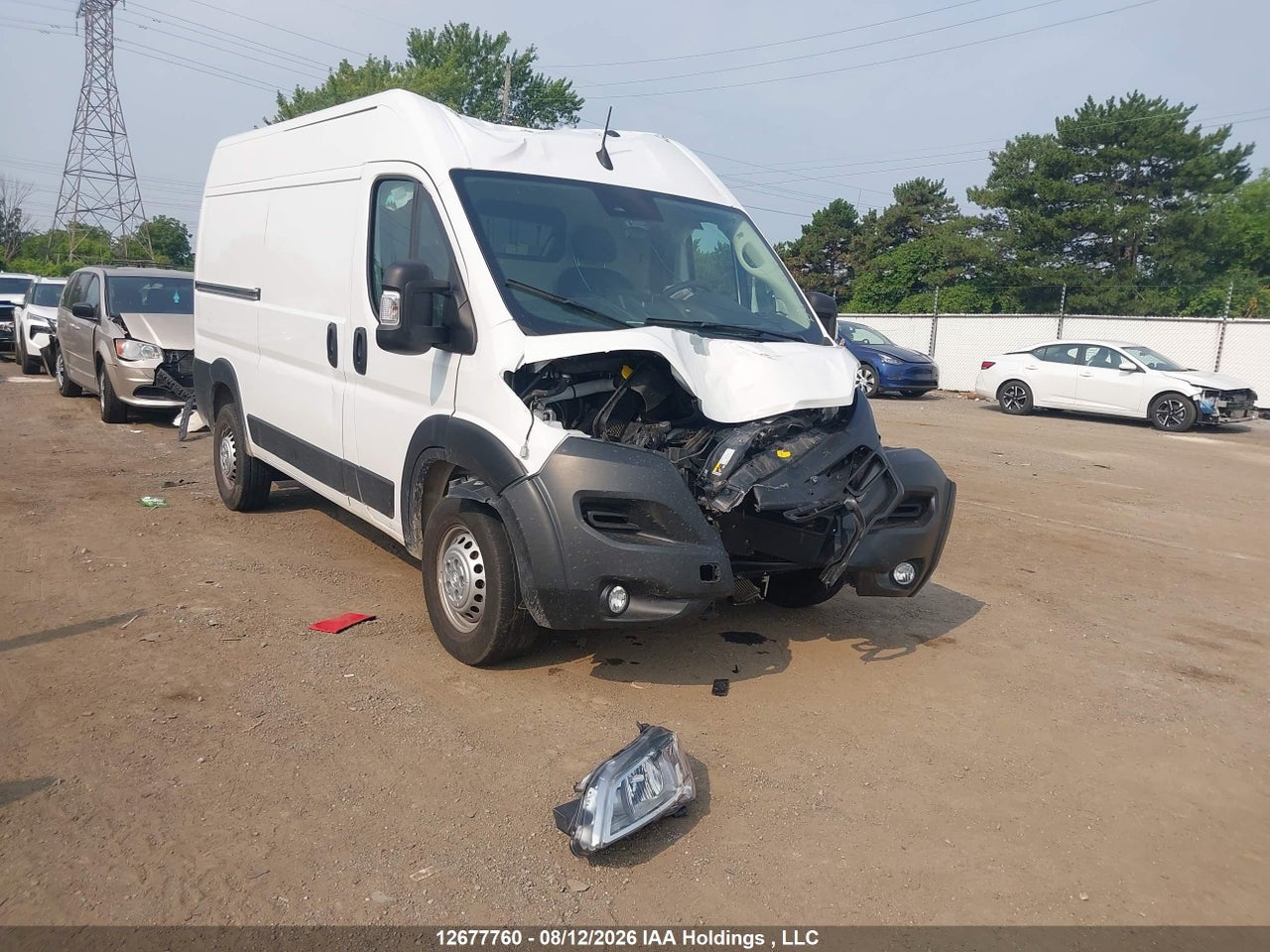 3C6LRVCG0SE540751 · 2025 RAM PROMASTER 2500 2500 HIGH