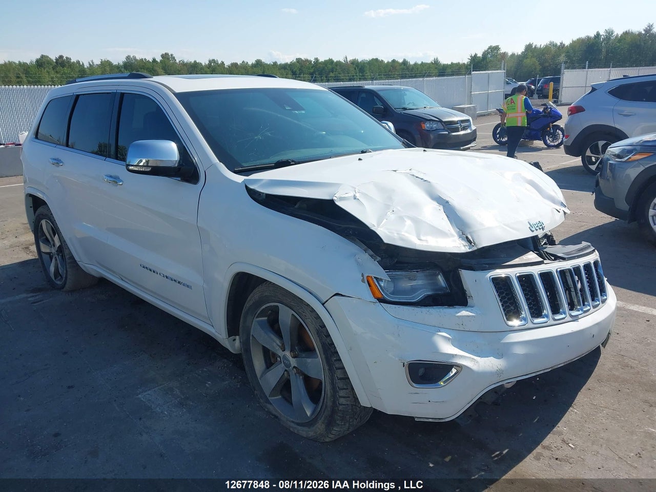 1C4RJFCM5FC928044 · 2015 JEEP GRAND CHEROKEE OVERLAND