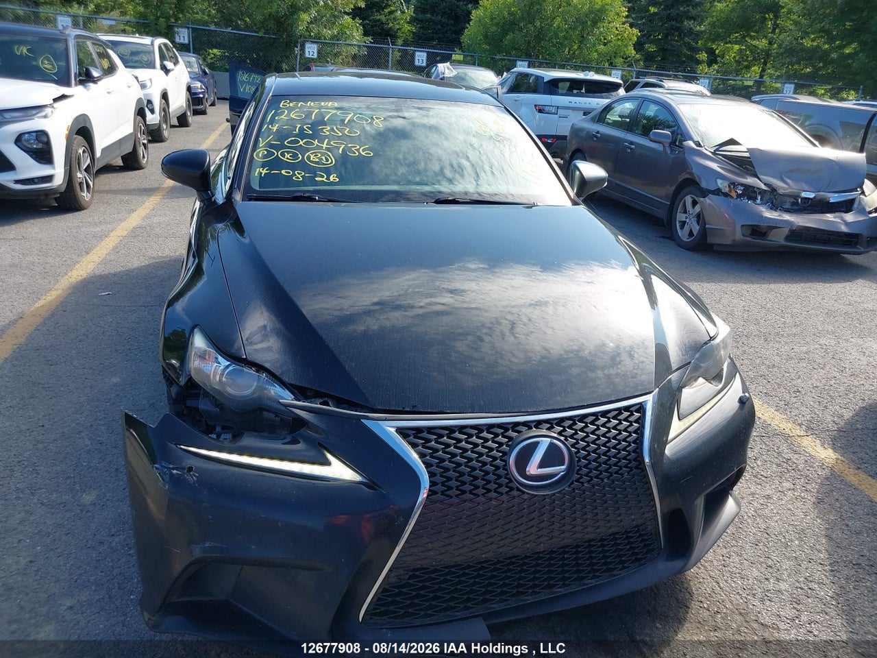 JTHCE1D28E5004936 · 2014 LEXUS IS 350 · 12/21