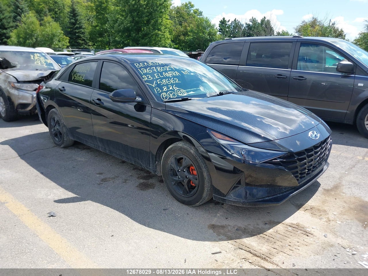 KMHLM4AG1PU586162 · 2023 HYUNDAI ELANTRA ESSENTIAL IVT WITH HYUNDAI SMARTSENSE PACKAGE