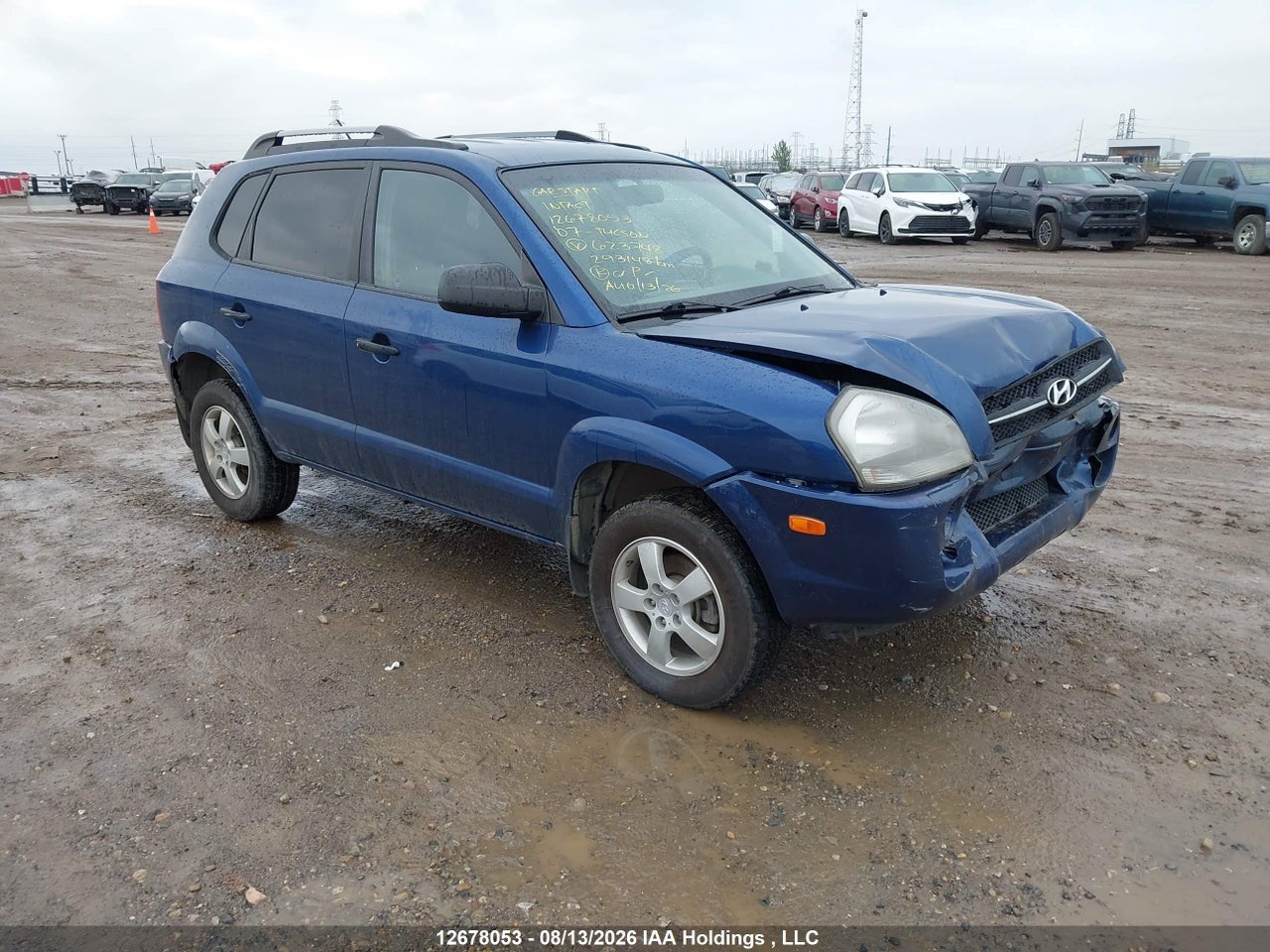 KM8JM12B87U623748 · 2007 HYUNDAI TUCSON GL