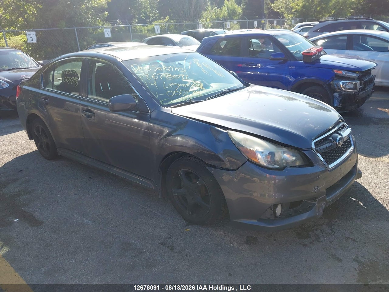 4S3BMGD6XE3005278 · 2014 SUBARU LEGACY 2.5I PREMIUM