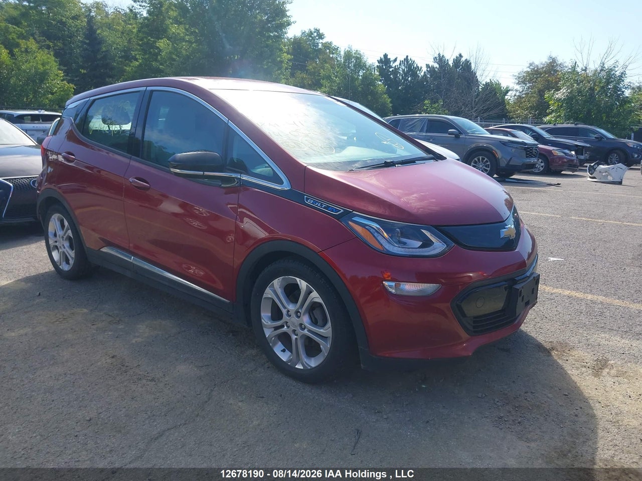 1G1FY6S09K4142967 · 2019 CHEVROLET BOLT EV LT
