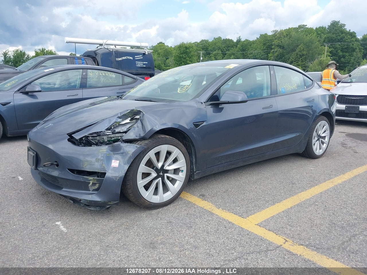 5YJ3E1EA4PF438490 · 2023 TESLA MODEL 3 · 2/21