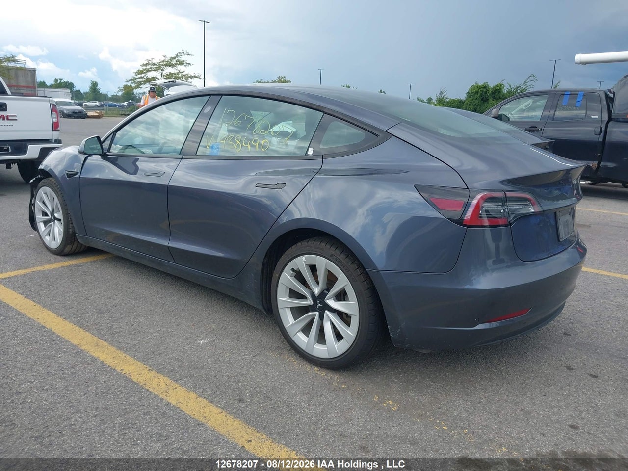 5YJ3E1EA4PF438490 · 2023 TESLA MODEL 3 · 3/21