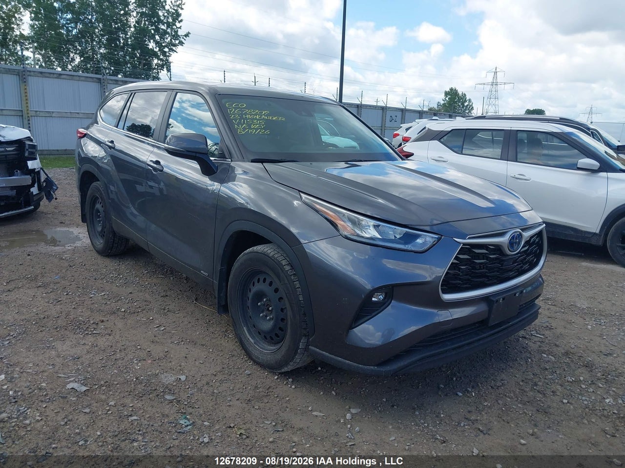 5TDBBRCH6PS115315 · 2023 TOYOTA HIGHLANDER HYBRID