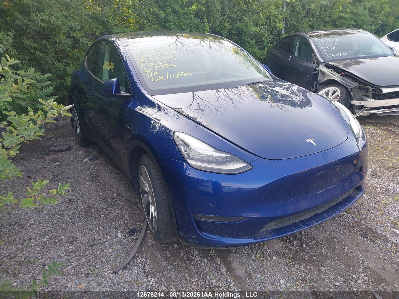5YJYGDED1MF105994 · 2021 TESLA MODEL Y