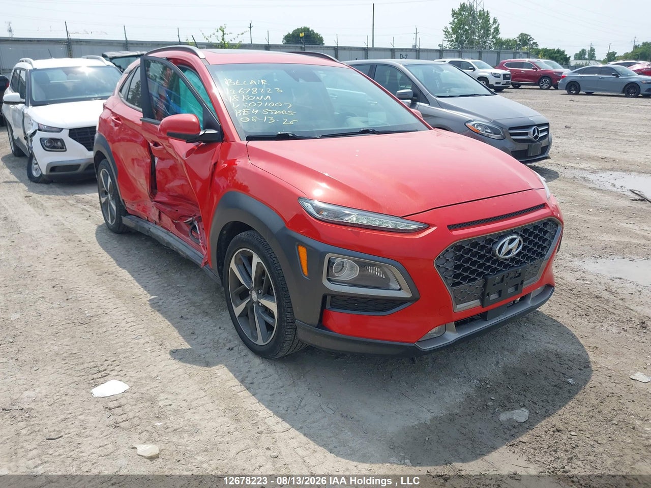 KM8K5CA5XJU071007 · 2018 HYUNDAI KONA