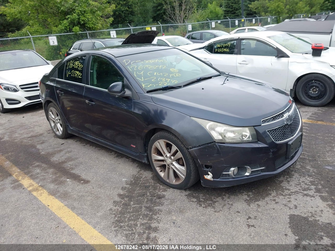 1G1PE5SB4E7213942 · 2014 CHEVROLET CRUZE LT