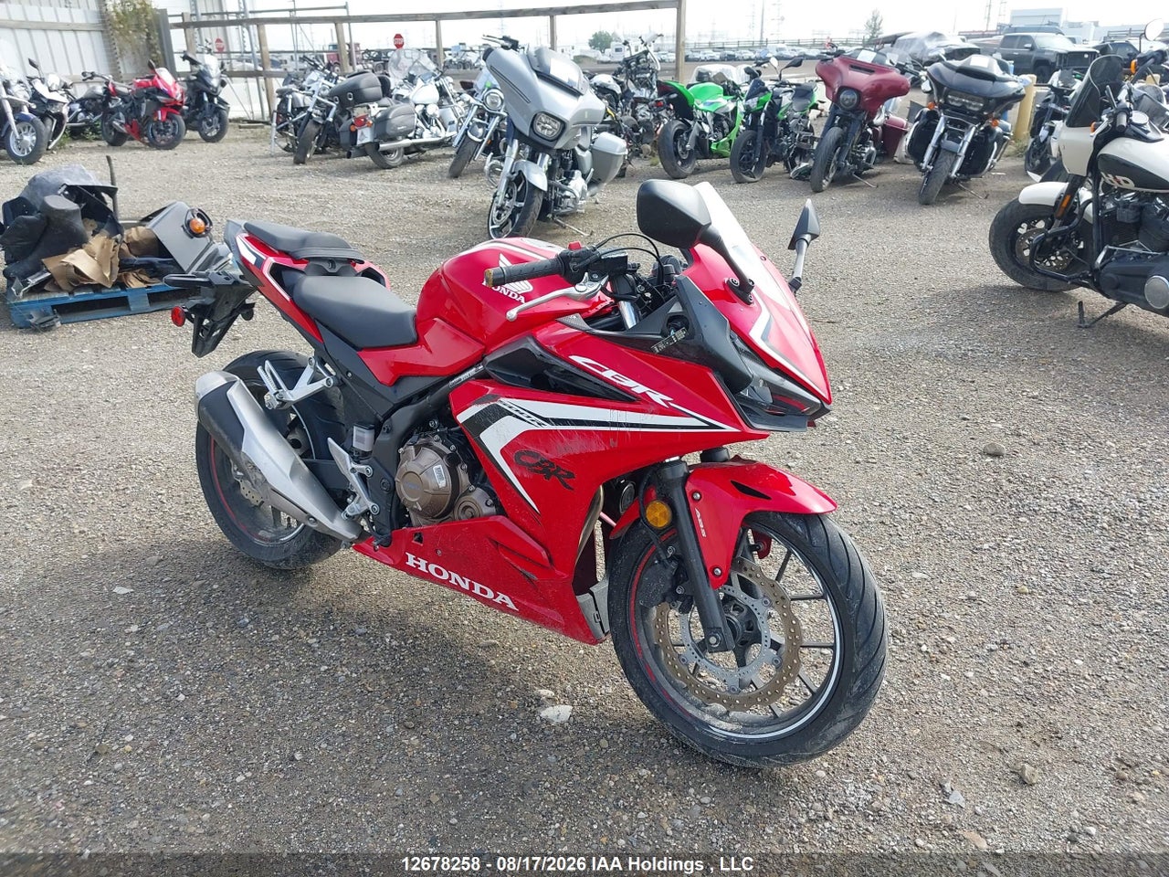MLHPC6266K5000162 · 2019 HONDA CBR500 RA