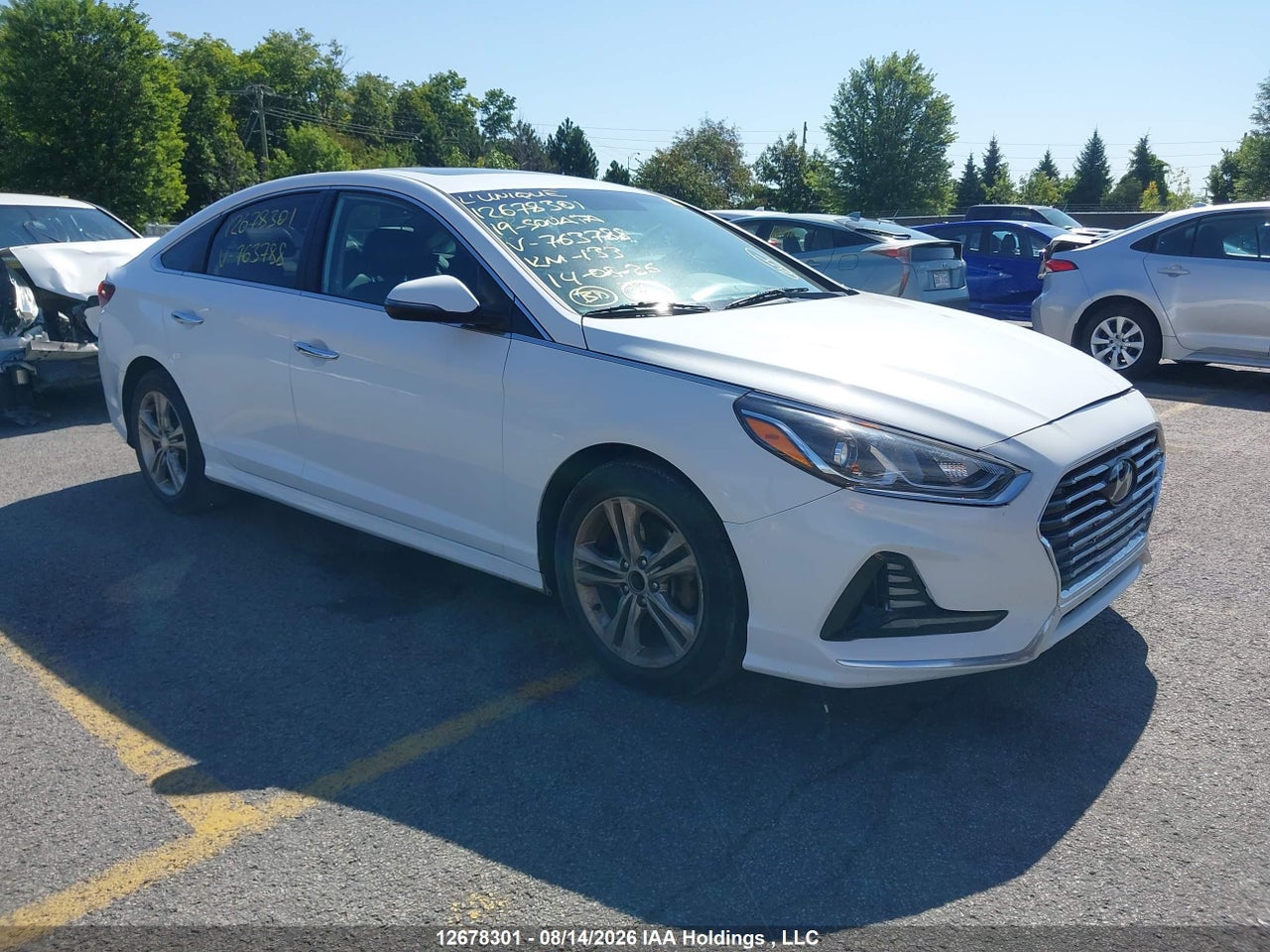 5NPE34AF5KH763788 · 2019 HYUNDAI SONATA PREFERRED