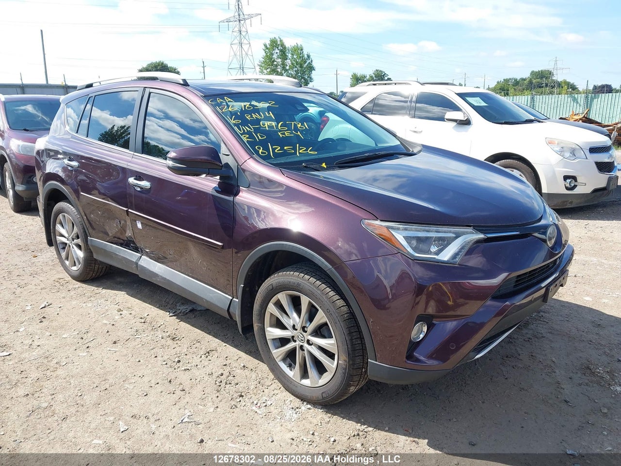 2016 TOYOTA RAV4 LIMITED