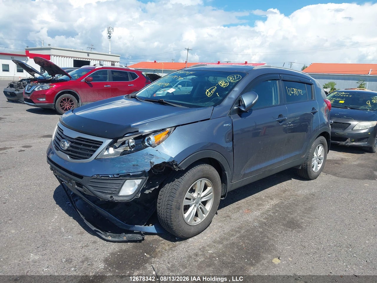 KNDPBCA29B7108198 · 2011 KIA Sportage LX · 2/19