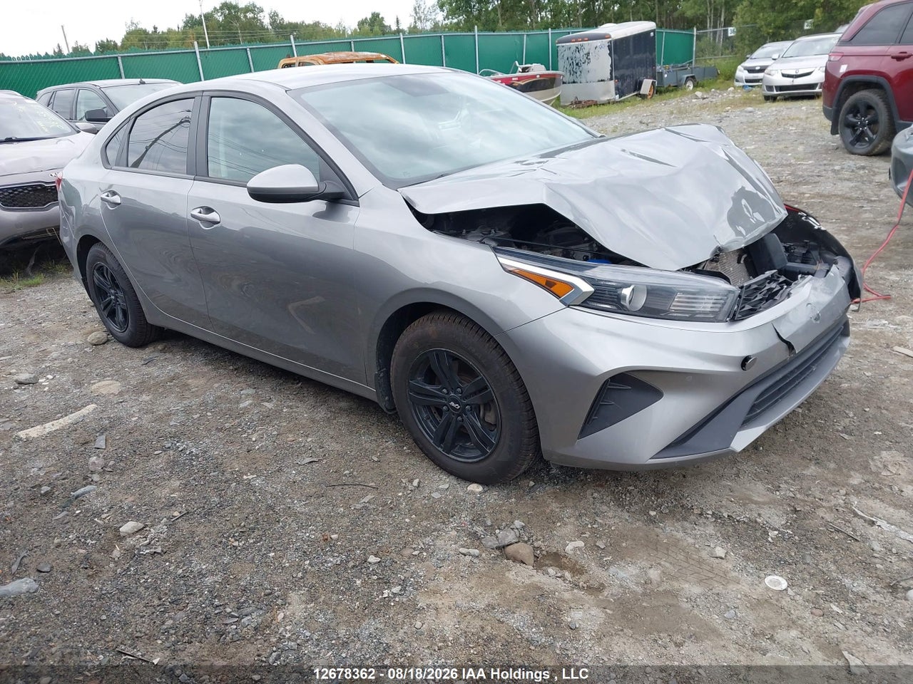 3KPF24AD7NE489993 · 2022 KIA FORTE LX