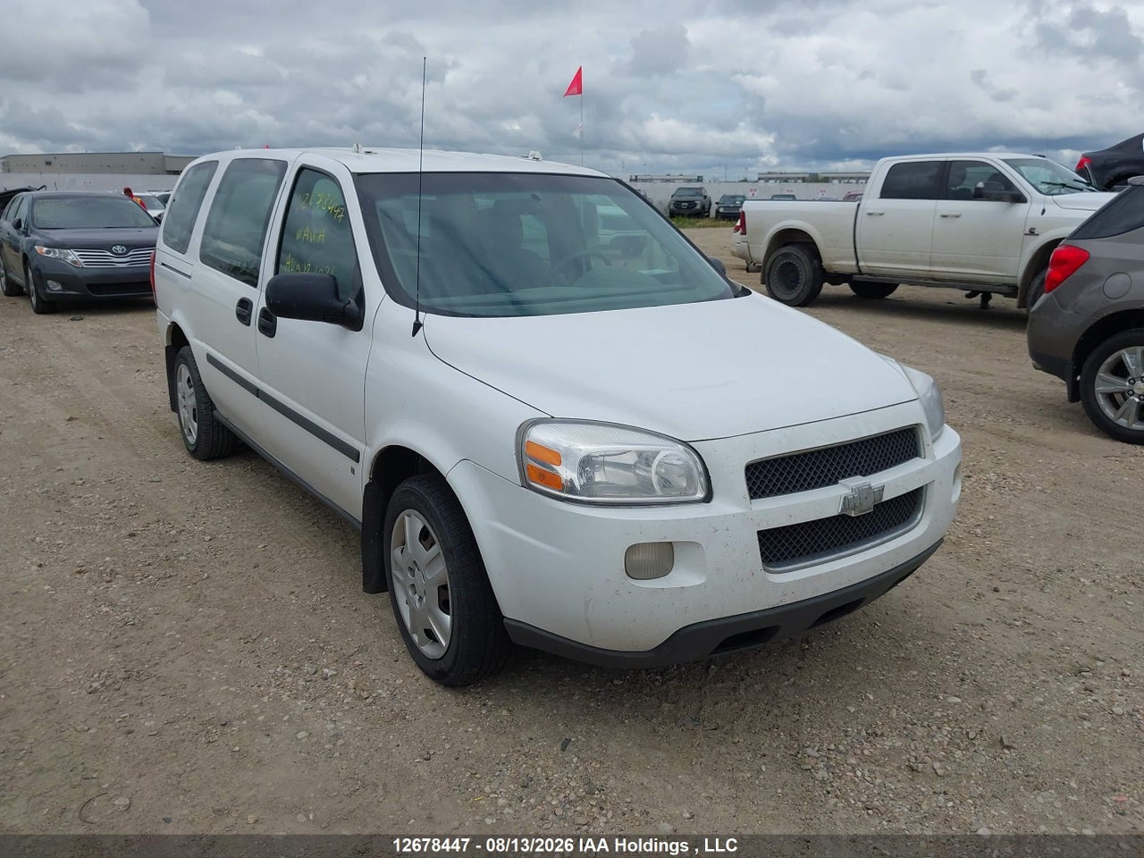 1GBDV13118D180191 · 2008 CHEVROLET UPLANDER