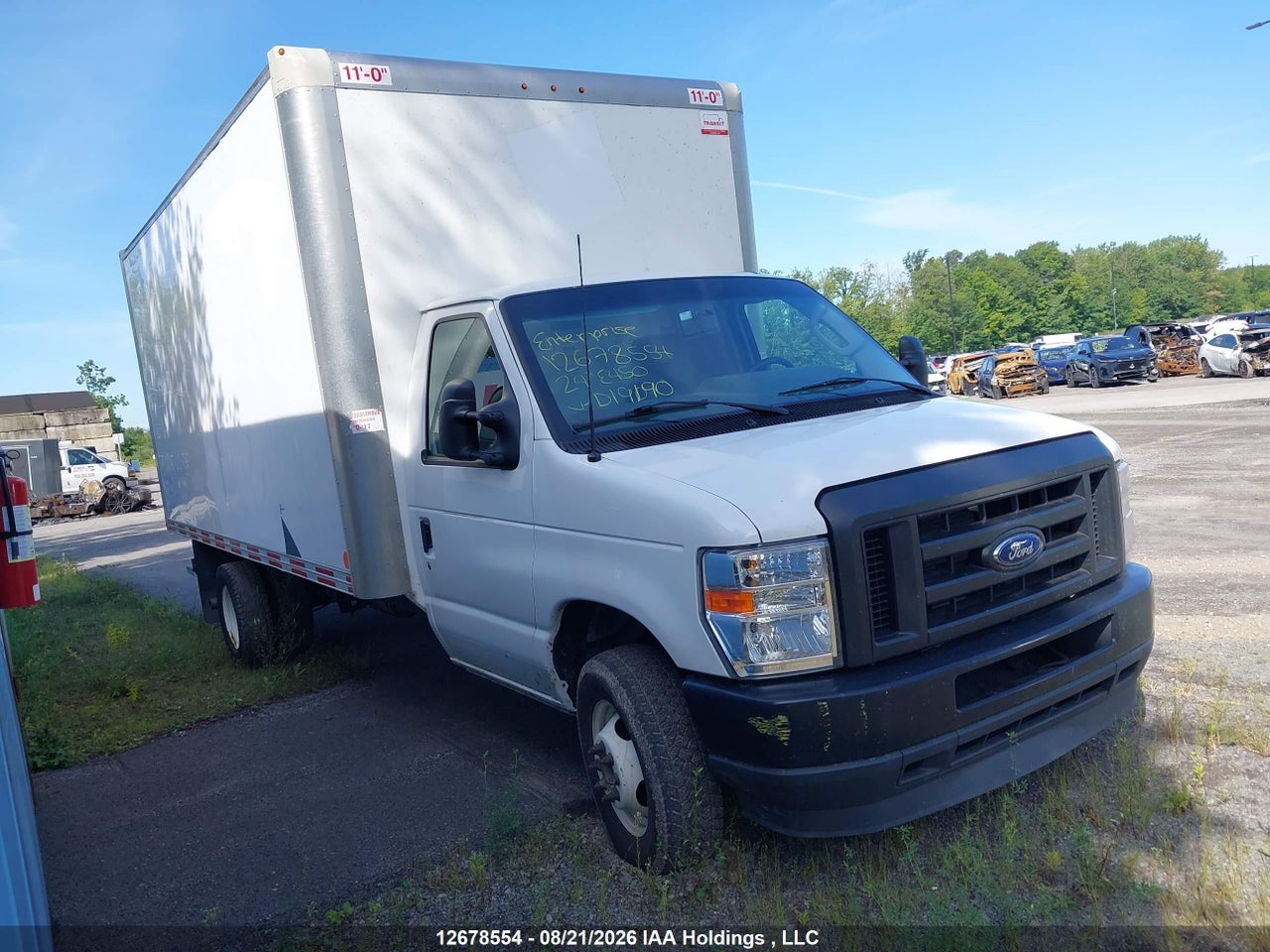 1FDXE4FN8RDD19190 · 2024 FORD ECONOLINE E450 SUPER DUTY CUTAWAY VAN