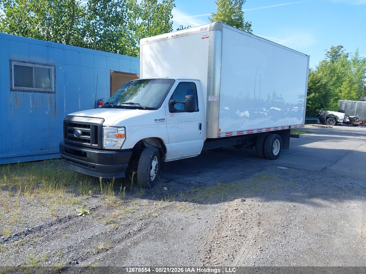 1FDXE4FN8RDD19190 · 2024 FORD ECONOLINE E450 SUPER DUTY CUTAWAY VAN · 2/24