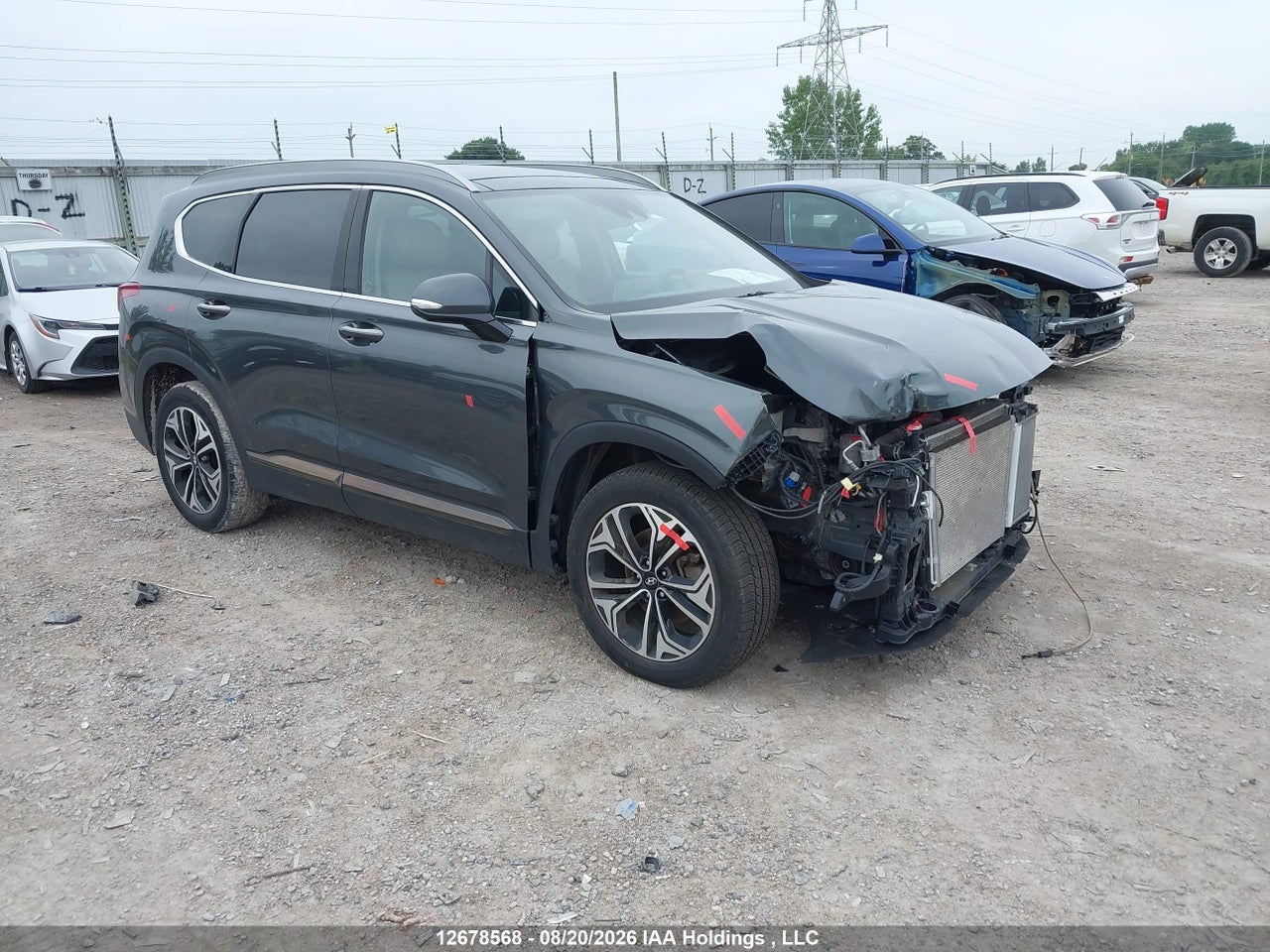 5NMS5CAA1LH138220 · 2020 HYUNDAI SANTA FE LIMITED/ULTIMATE