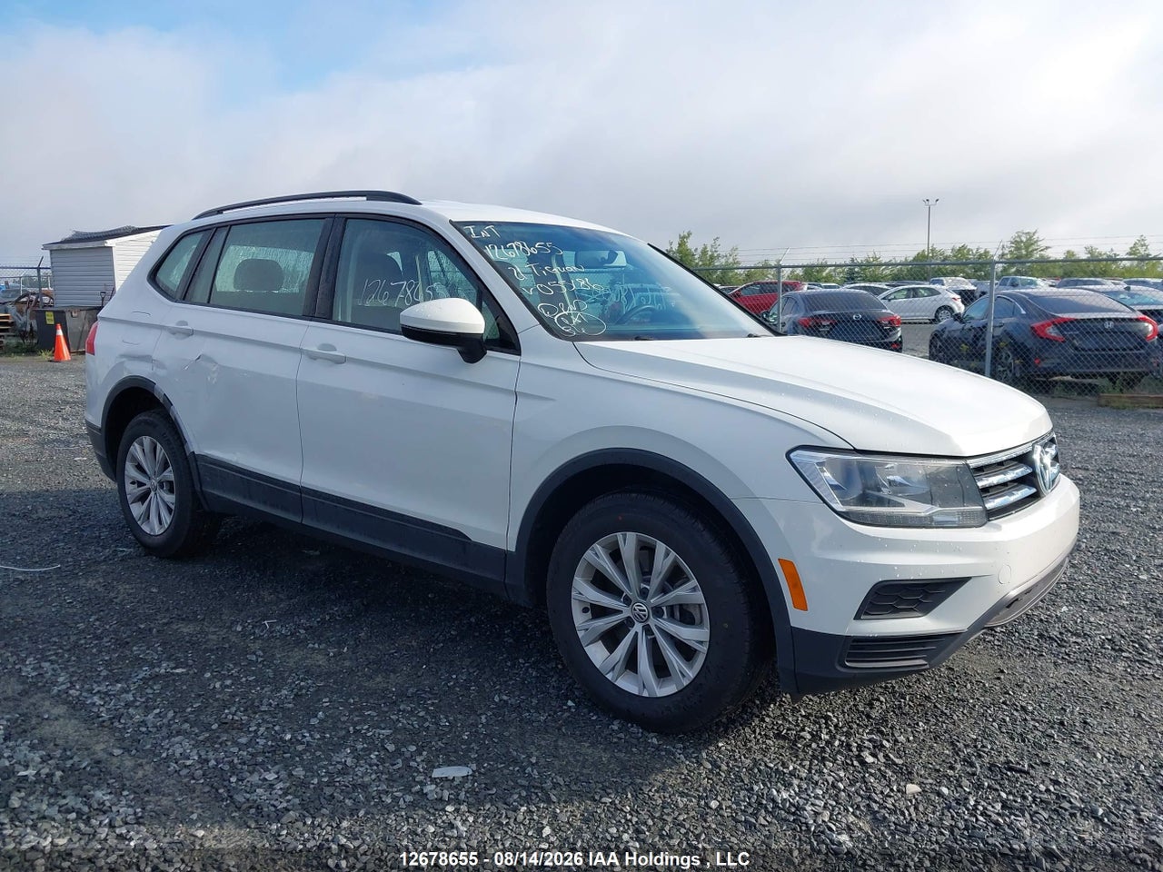 3VV0B7AX1MM055186 · 2021 VOLKSWAGEN TIGUAN TRENDLINE