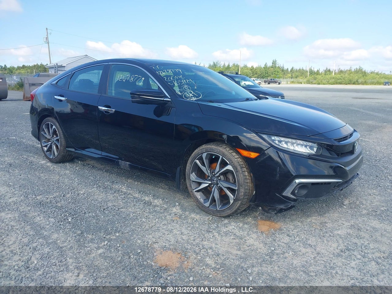 2HGFC1F91LH105421 · 2020 HONDA Civic touring
